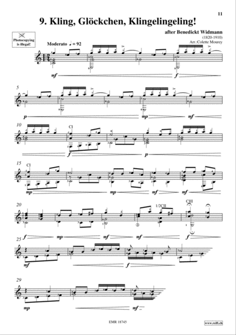 20 Greatest Christmas Hits Guitar scores gallery preview page 11