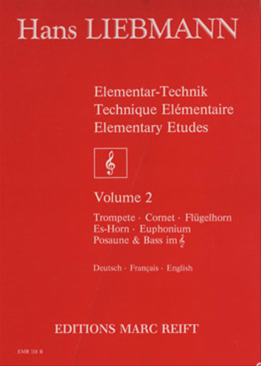 Elementar-Technik / Technique Elementaire / Elementary Etudes Vol. 2 Cornet scores gallery preview page 1