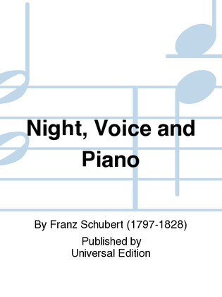 Book cover for Night, Voice And Piano