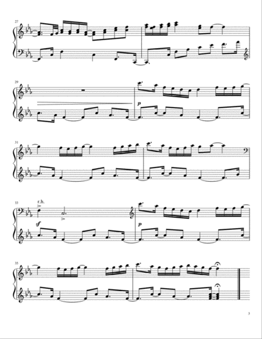 Four Preludes Four Preludes Piano Solo scores gallery preview page 3