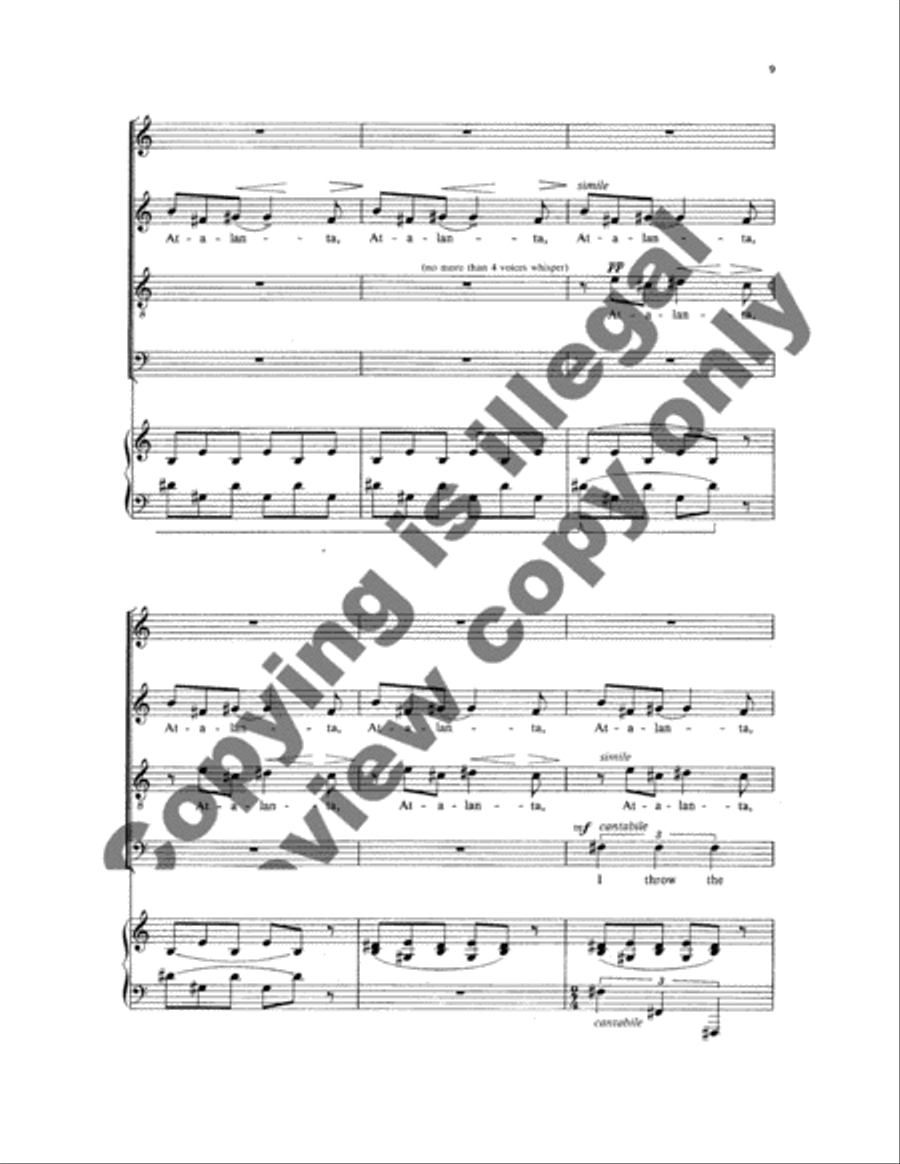 The Chase 4-Part scores gallery preview page 9