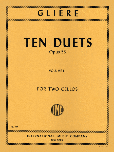 Ten Duets, Op. 53: Volume II