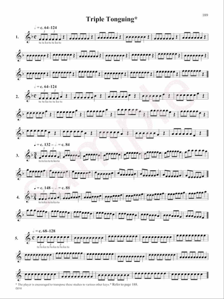 Complete Conservatory Method for Trumpet Trumpet scores gallery preview page 18