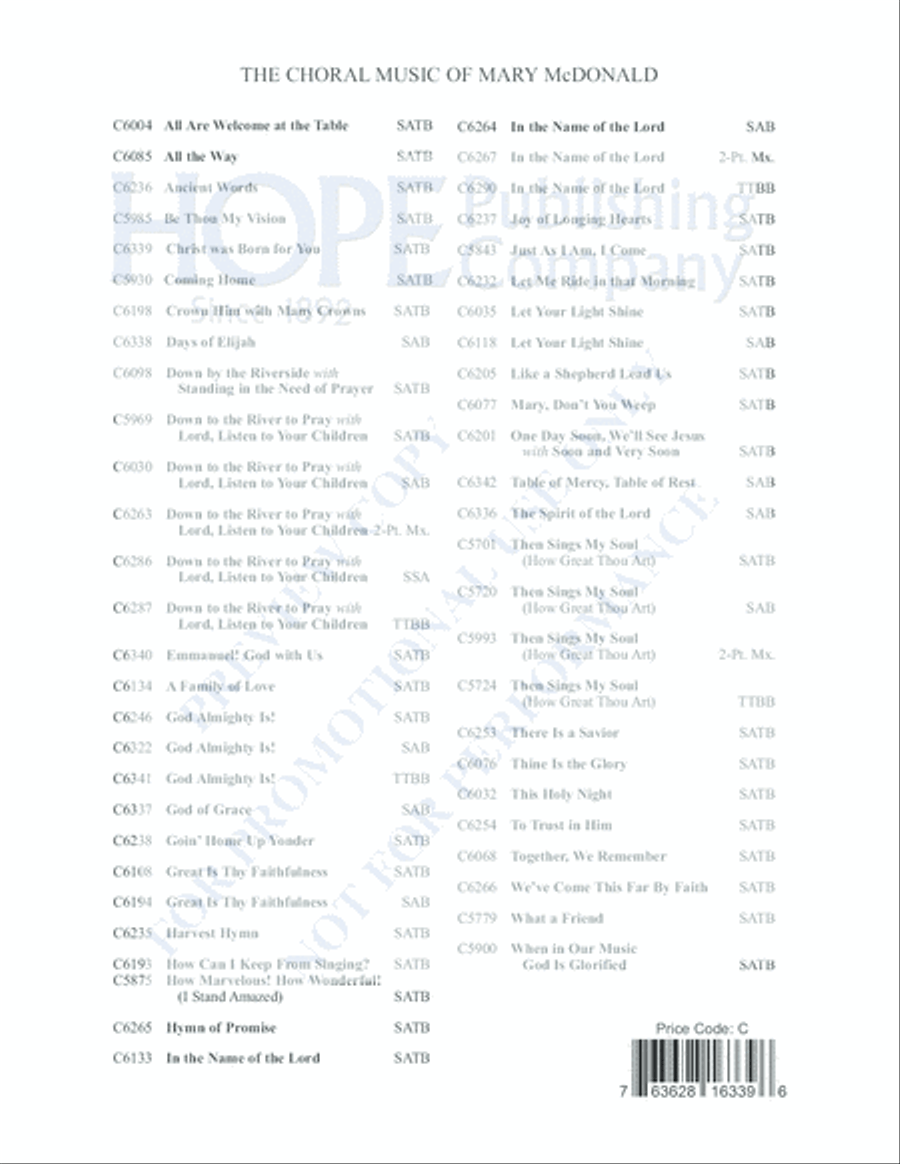 Christ Was Born for You Christ Was Born for You 4-Part scores gallery preview page 13
