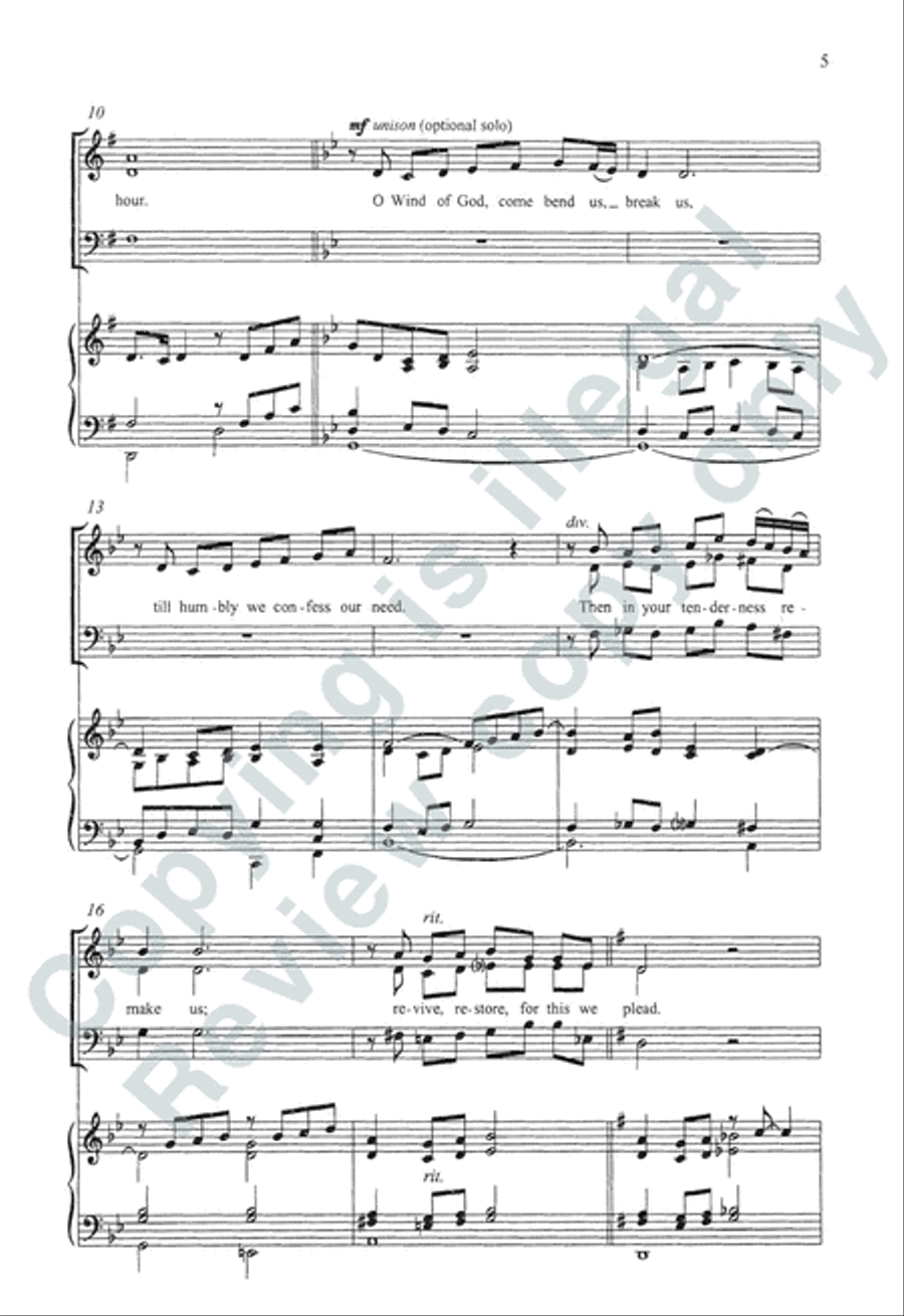 Somerset Anthem Books, Volume III (Holy Spirit) 3-Part scores gallery preview page 22