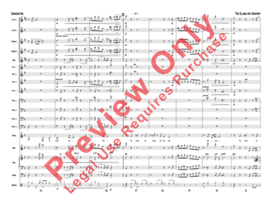 Too Close for Comfort Jazz Ensemble scores gallery preview page 7