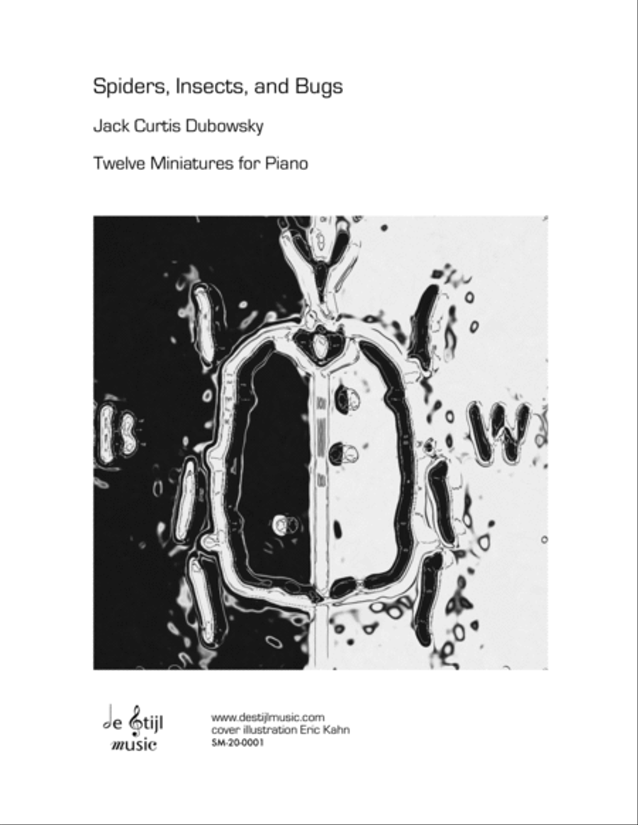 Spiders, Insects, and Bugs: Twelve Miniatures for Piano Piano Solo scores gallery preview page 1
