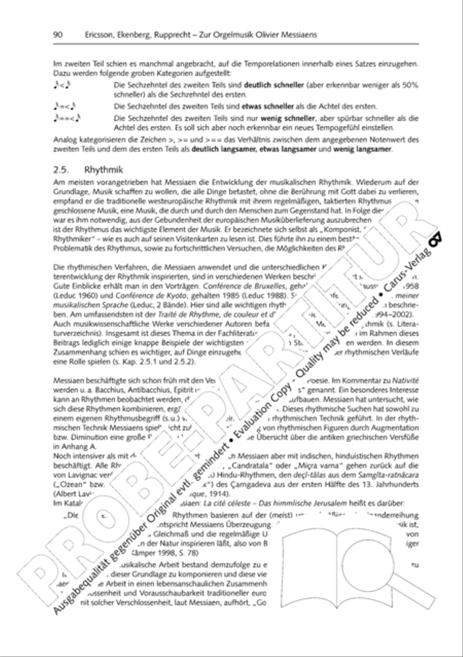 Orgelschule zur historischen Auffuhrungspraxis Organ Solo scores gallery preview page 91