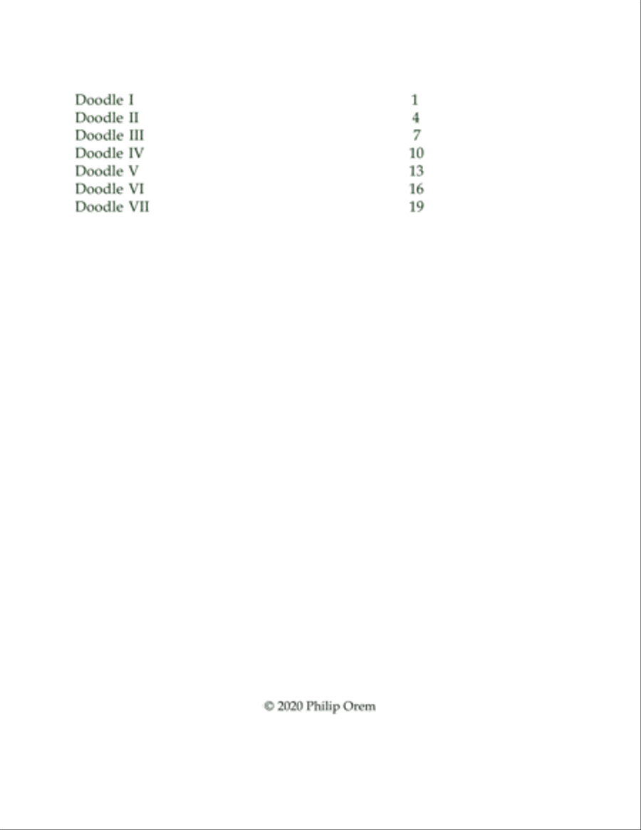 Doodles (for two bassoons) Bassoon Solo scores gallery preview page 2