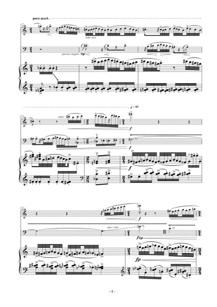 "Arabesque" - for Alto recorder, (baroque) cello and harpsichord [Score & Parts]