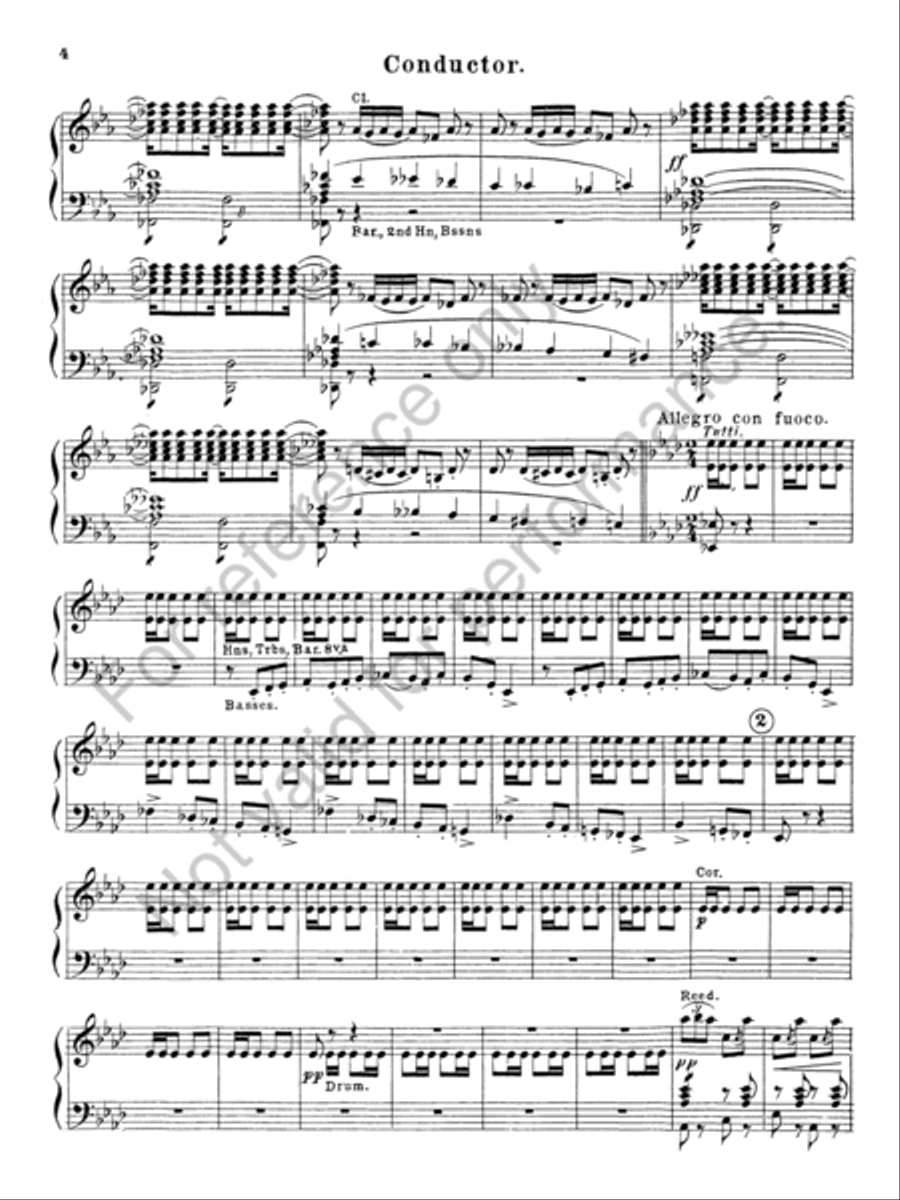 Pique Dame Concert Band scores gallery preview page 6