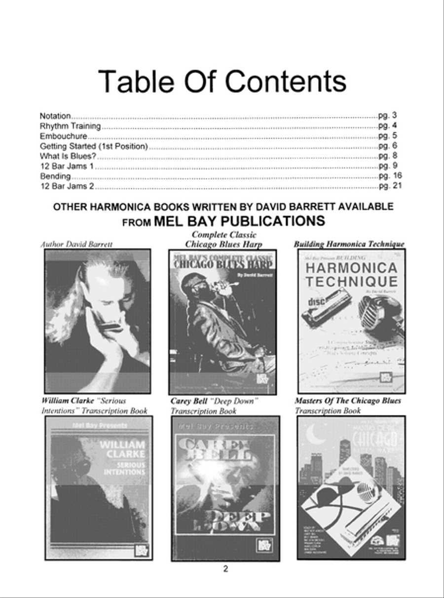 Basic Harmonica Method Harmonica scores gallery preview page 3