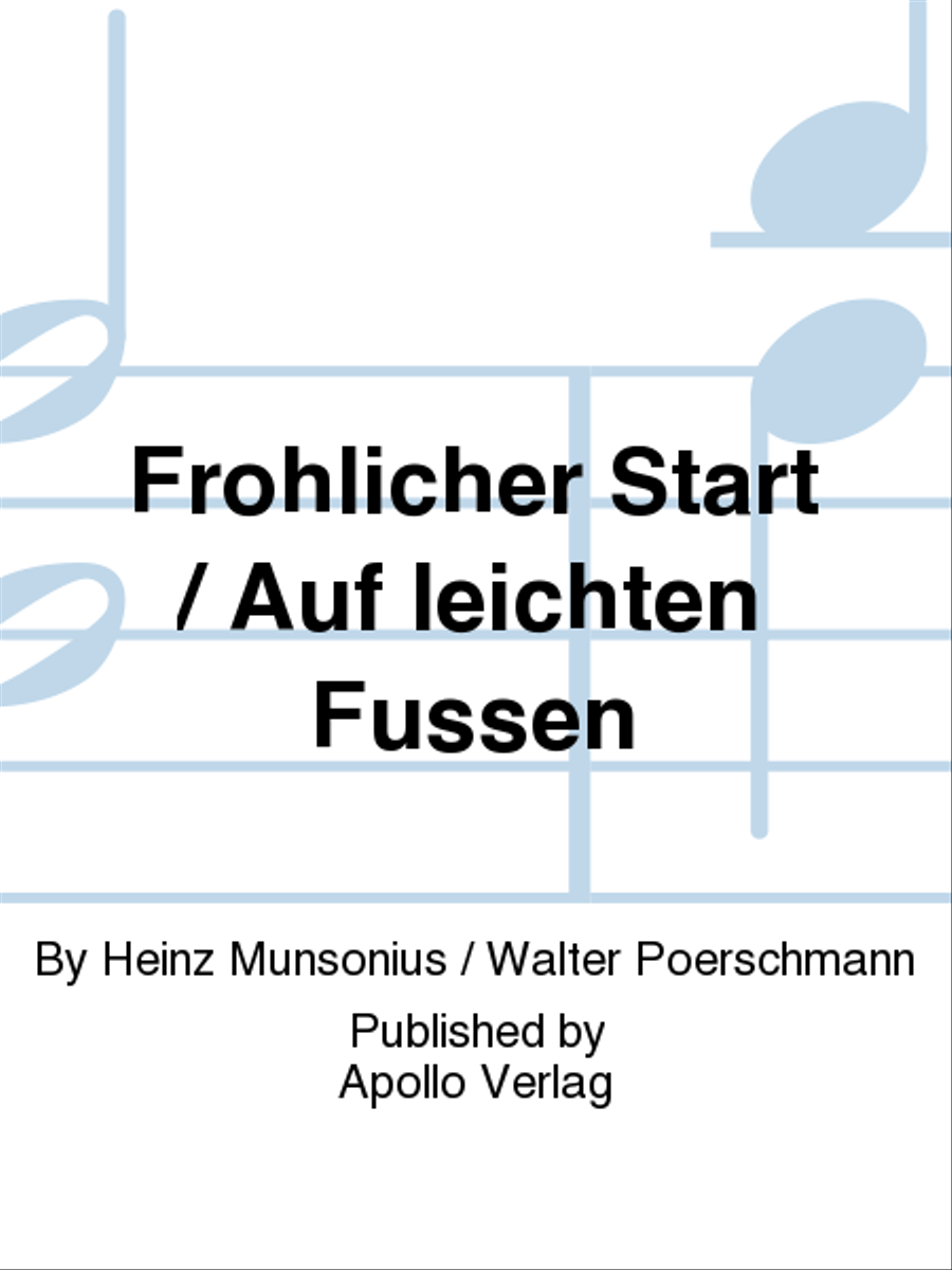 Fröhlicher Start / Auf leichten Füßen Orchestra scores gallery preview page 1