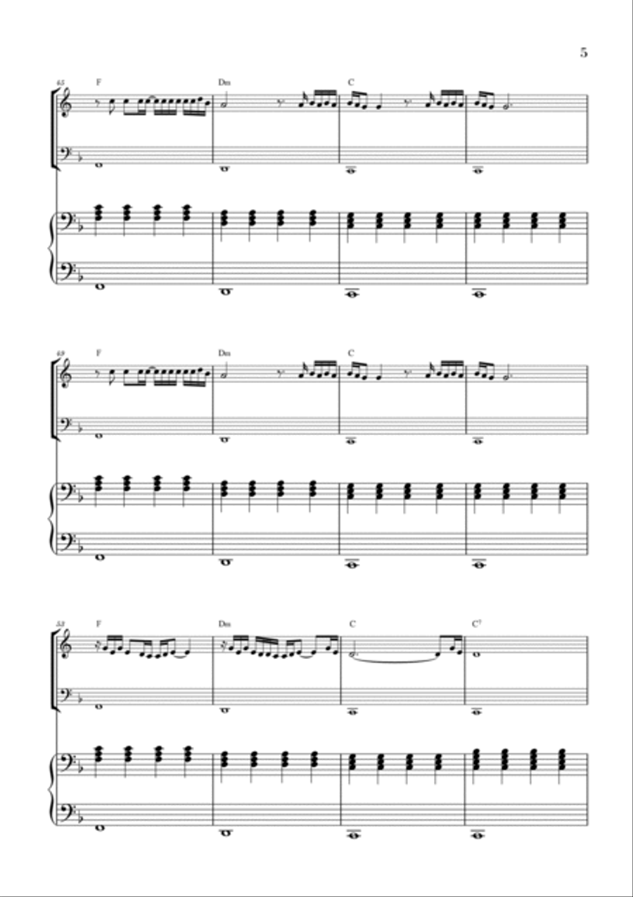 Sign Of The Times Woodwind Duet scores gallery preview page 5