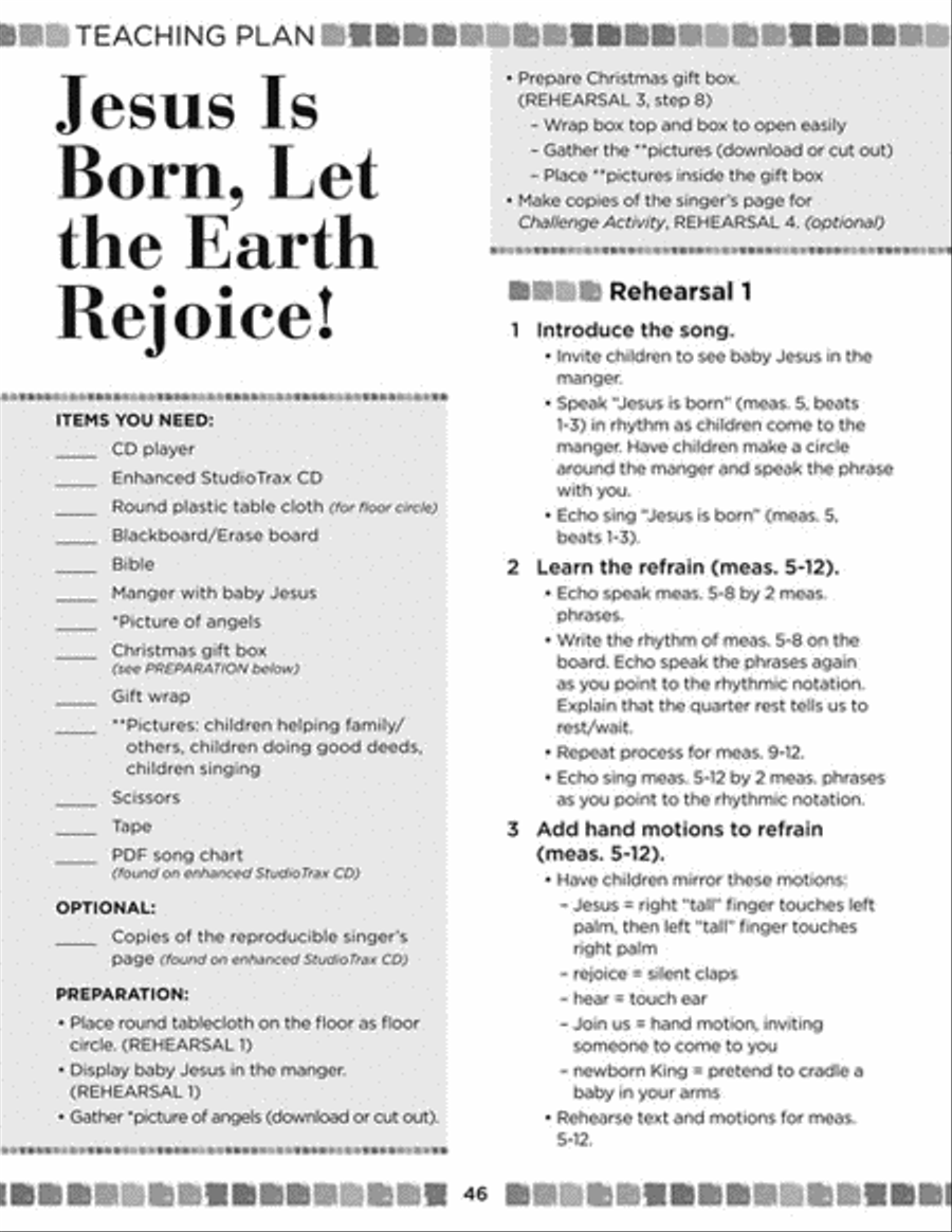 Sing and Celebrate 4! Sacred Songs for Young Voices Sing and Celebrate 4! Sacred Songs for Young Voices Unison Choir scores gallery preview page 5