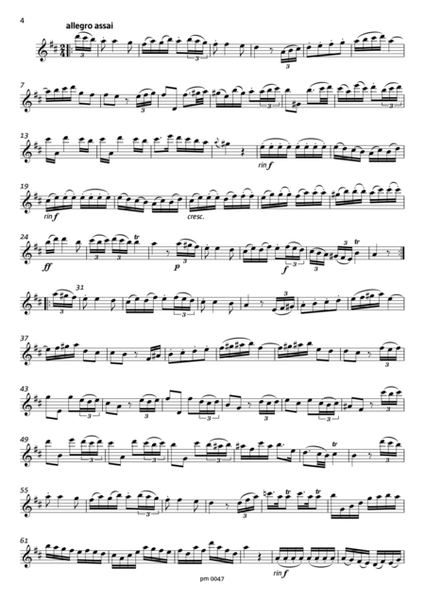 Six Partitas for Solo Flute