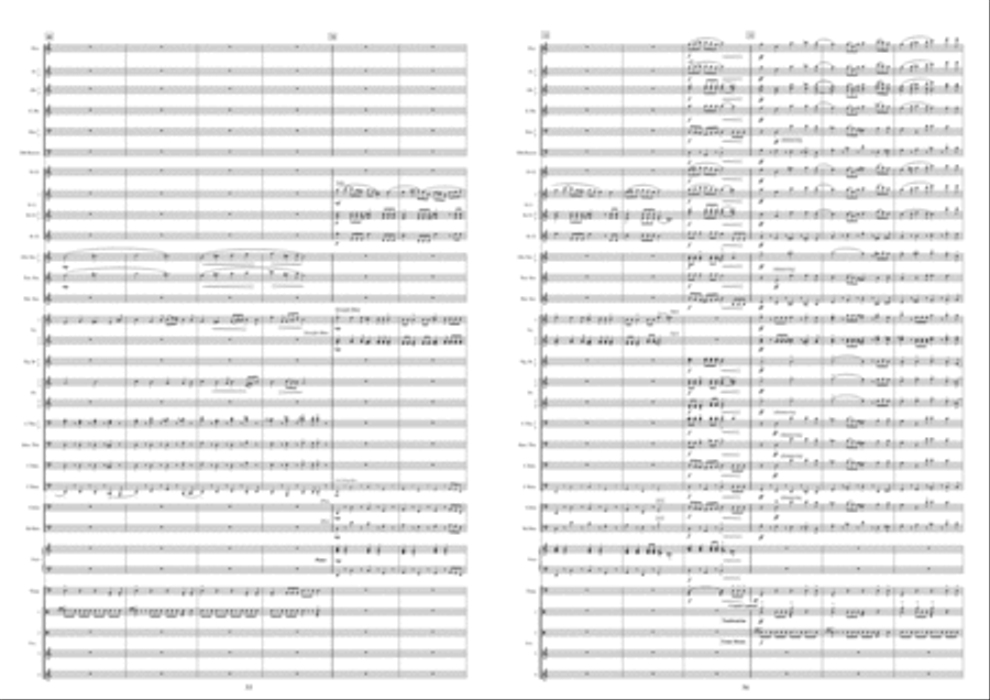 Symphony No. 2: States Of Mind, Opus 87 Concert Band scores gallery preview page 29