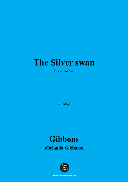 O. Gibbons-The Silver swan,in C Major