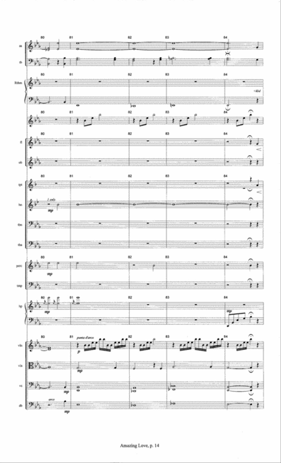 Amazing Love Choir scores gallery preview page 15