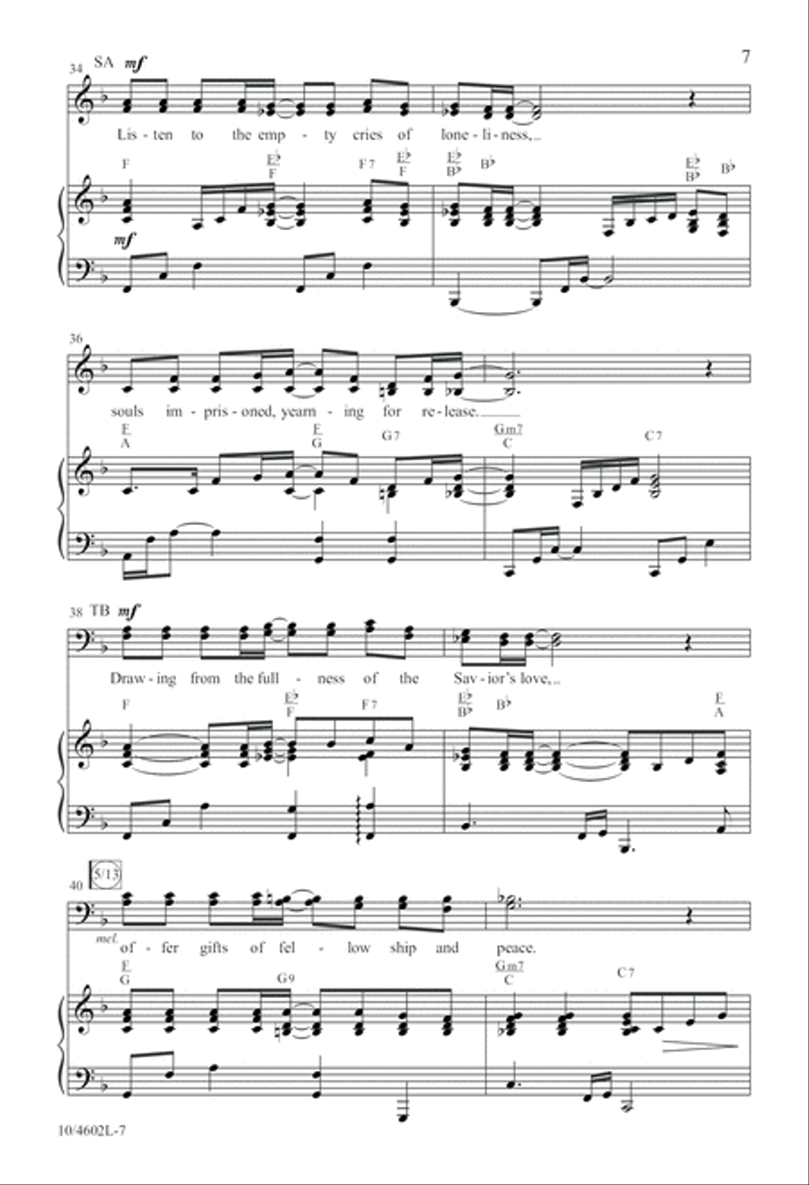 Children of God Children of God 4-Part scores gallery preview page 7