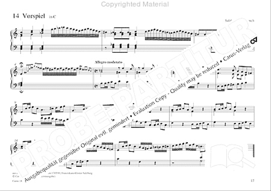 Organo pleno. Orgelstucke zum Ein- und Auszug Organ Solo scores gallery preview page 25