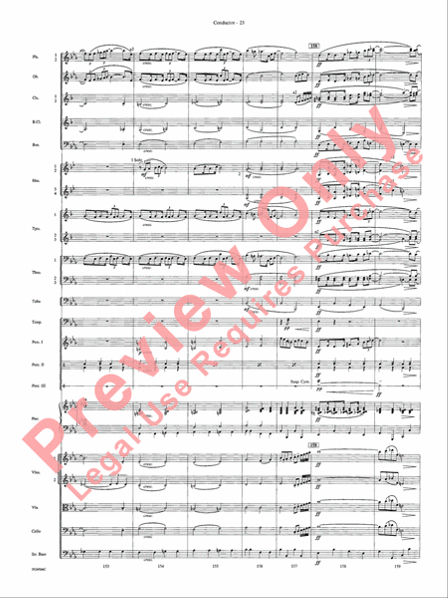 A Salute to the Big Bands Full Orchestra scores gallery preview page 26