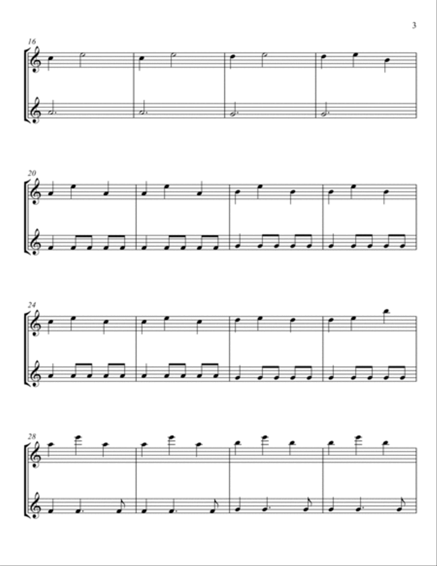 Interstellar String Duet scores gallery preview page 3