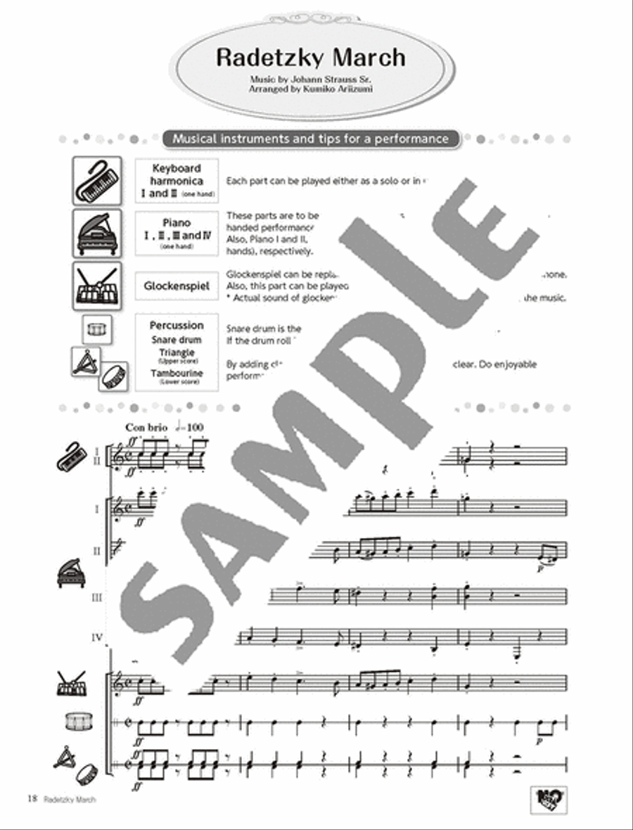Ensemble for Kids - Classical Music /English Version Piano scores gallery preview page 6