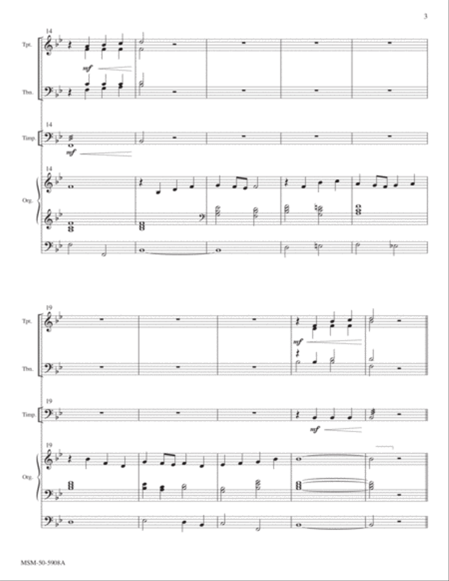 Come with a Thankful Heart Choir scores gallery preview page 3