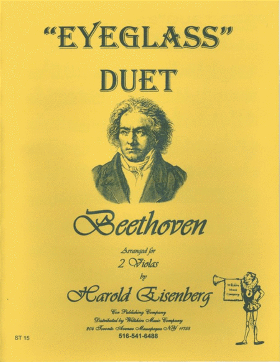 EYEGLASS DUET ( EISENBERG) String Duet scores gallery preview page 1