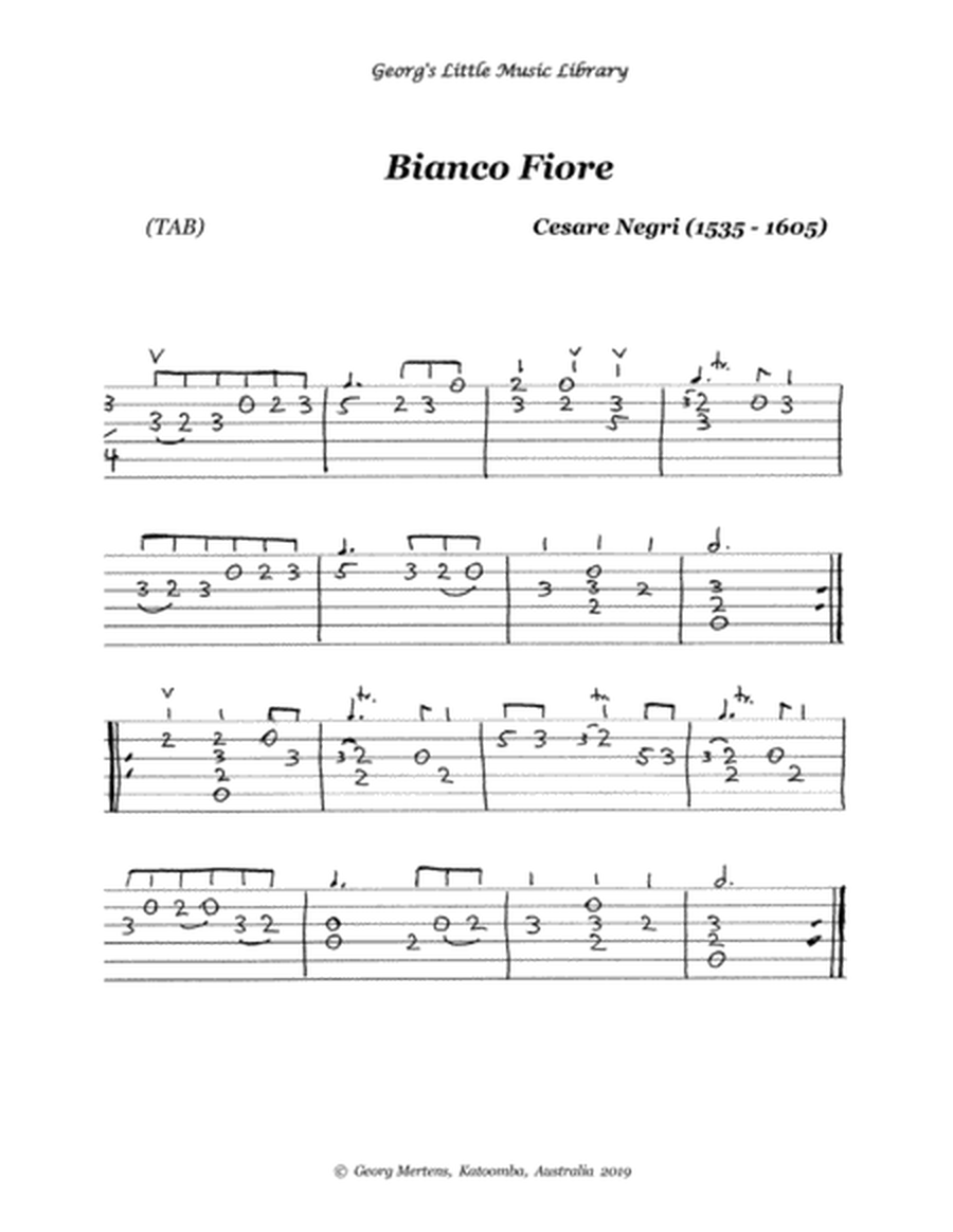 3 gorgeous Pieces for Viola da Gamba solo