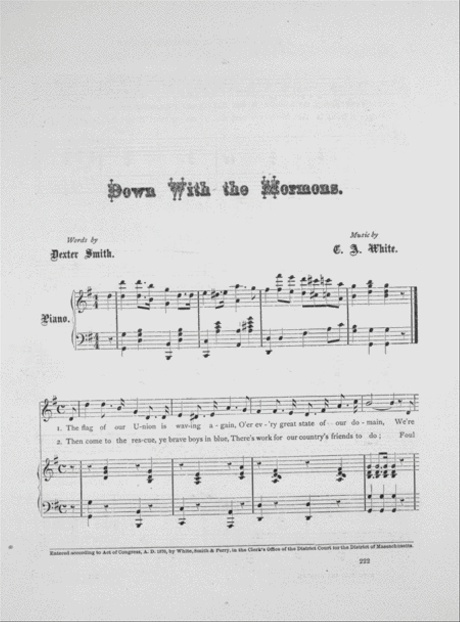 Down With the Mormons Voice scores gallery preview page 2