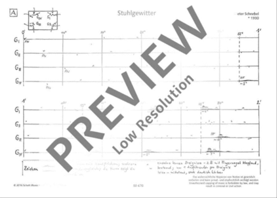 Stuhlgewitter Score scores gallery preview page 6