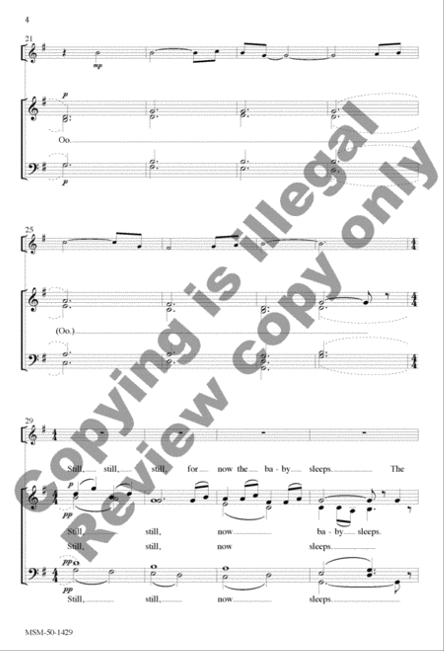 Winds Through the Olive Trees Divisi scores gallery preview page 4