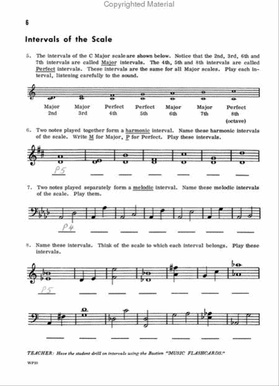 Theory Lessons, Level 4 Piano Method scores gallery preview page 3