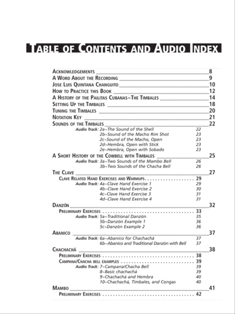 Changuito Percussion scores gallery preview page 2