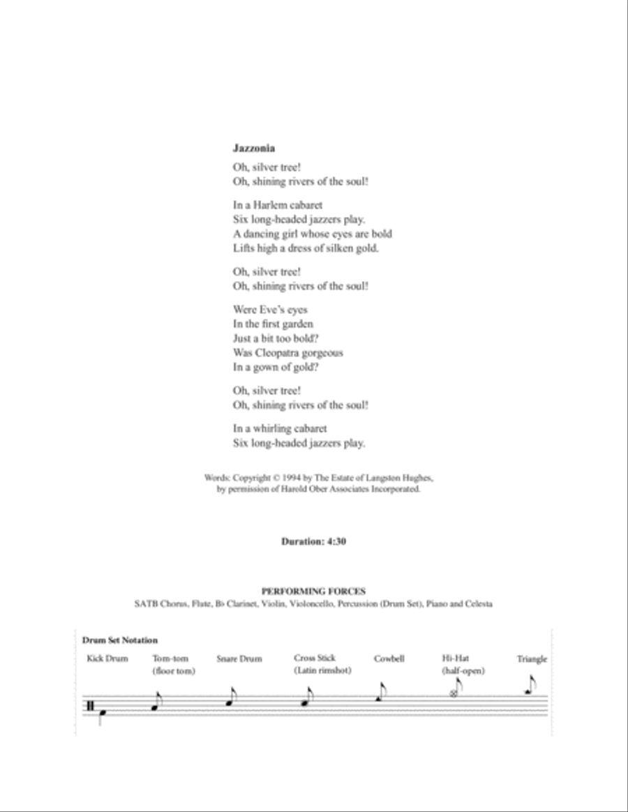 Jazzonia Jazzonia Choir scores gallery preview page 2