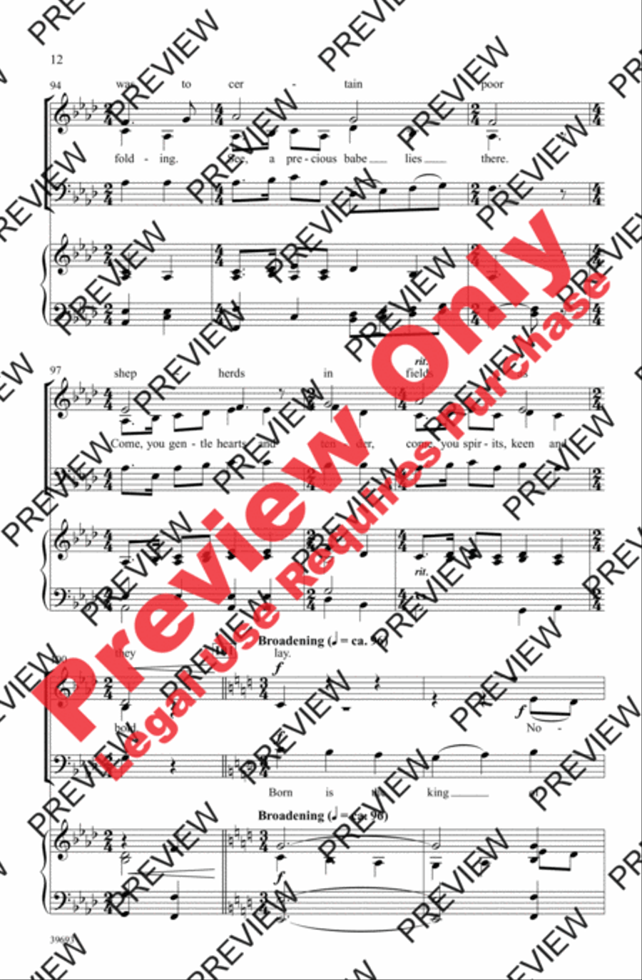 A Holst Christmas A Holst Christmas 3-Part scores gallery preview page 12