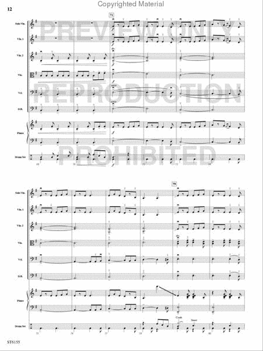 Irish Legend String Orchestra scores gallery preview page 10