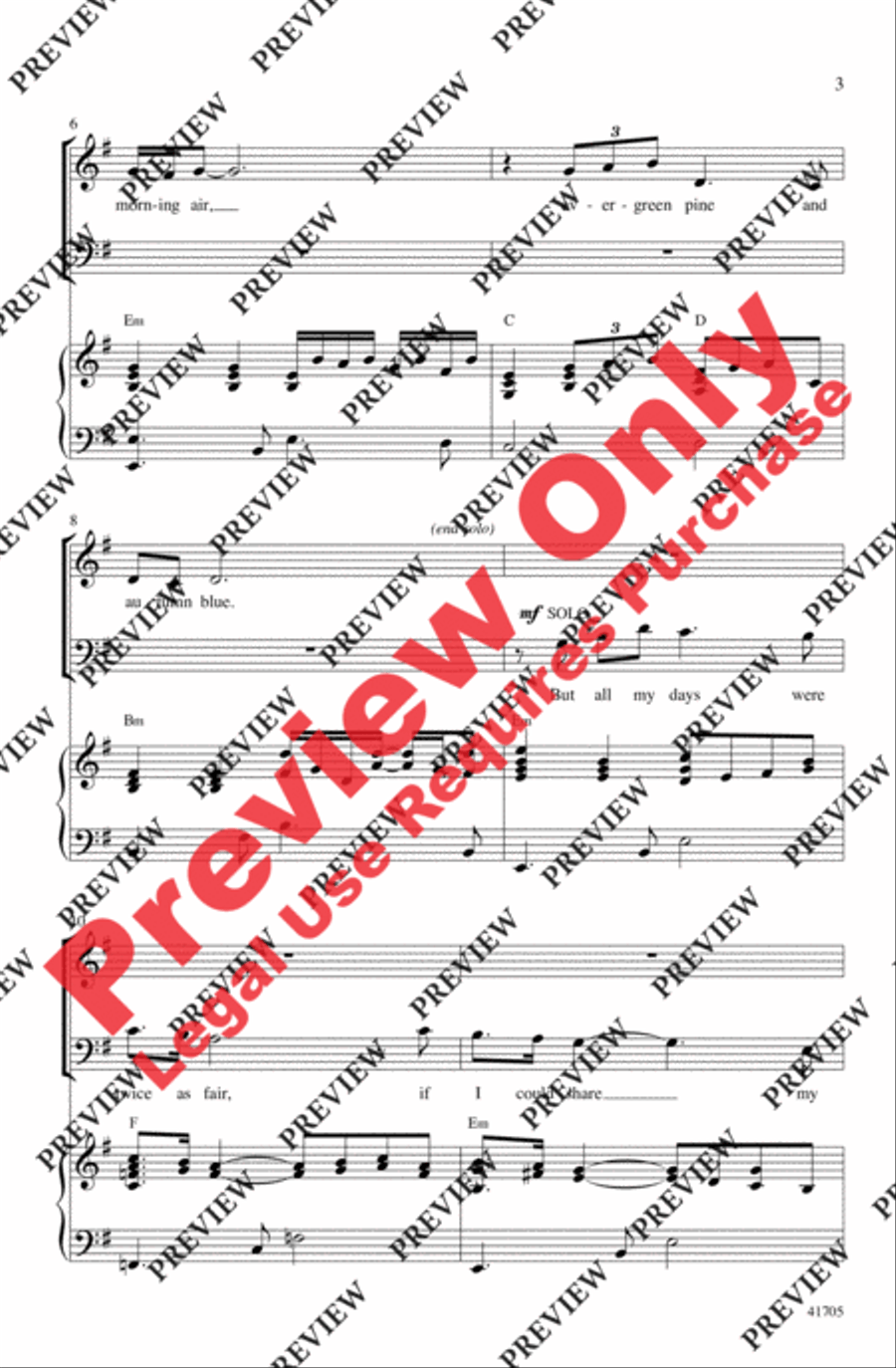 With You 4-Part scores gallery preview page 3