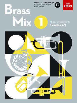 Book cover for Brass Mix, Book 1, Piano Accompaniment E flat