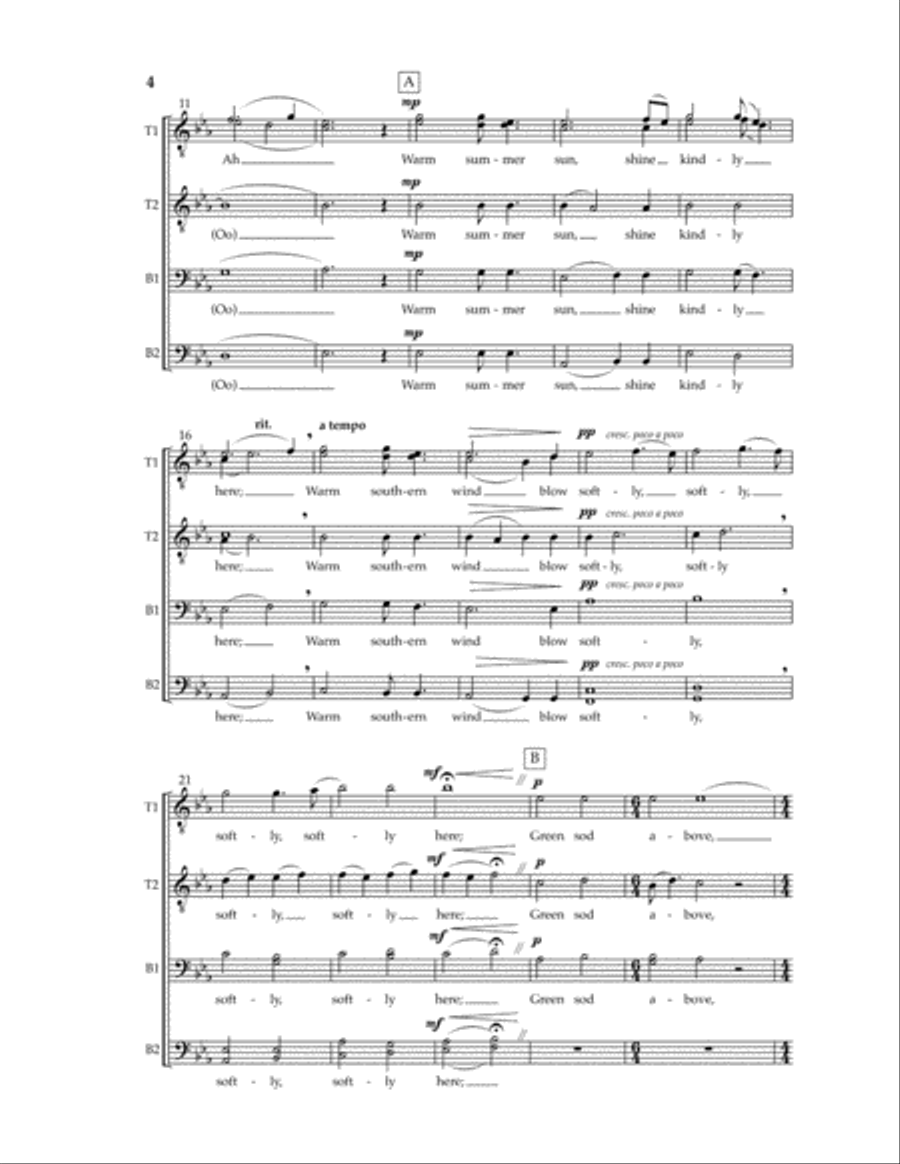 Dedication TTBB scores gallery preview page 3