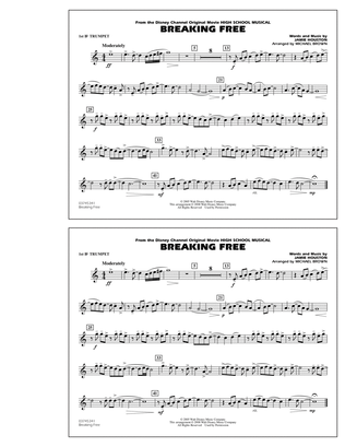 Breaking Free (from High School Musical) - 1st Bb Trumpet
