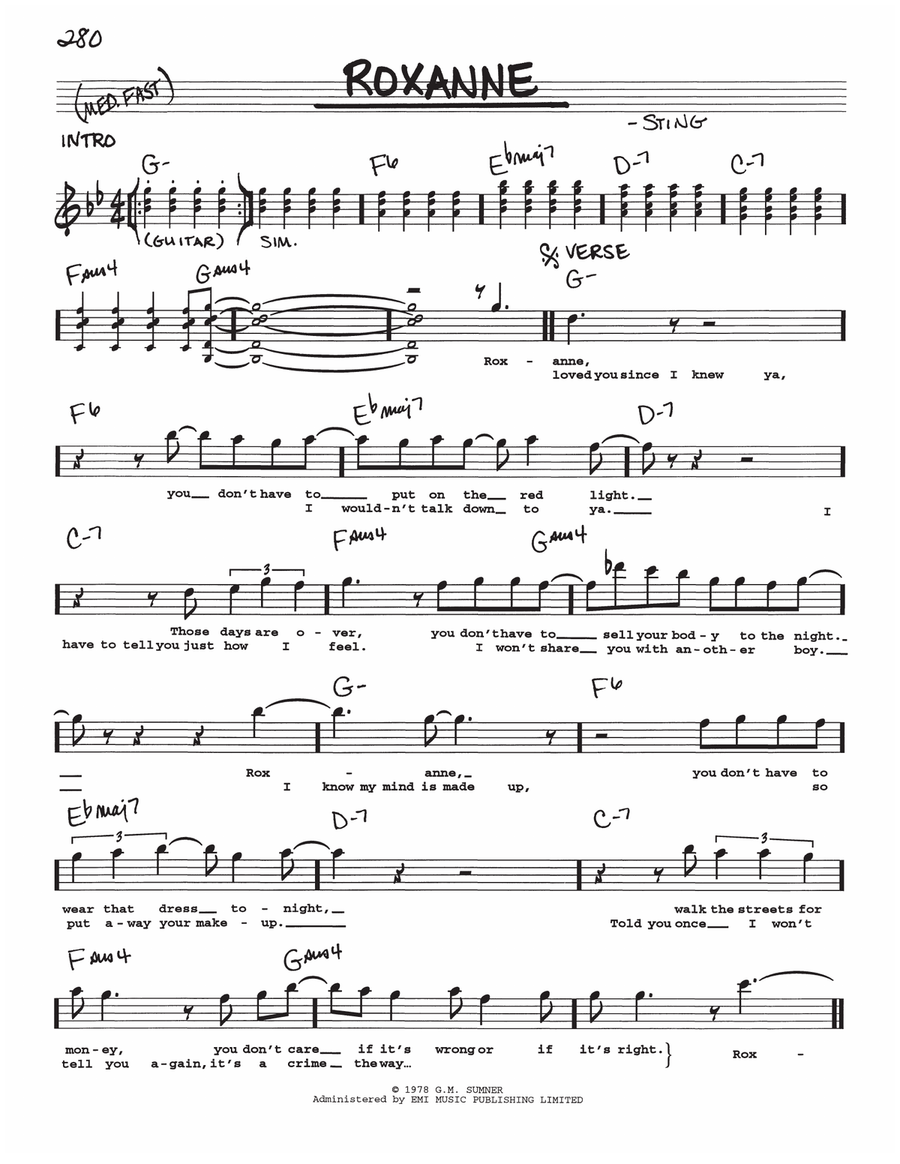 Roxanne Voice scores gallery preview page 1
