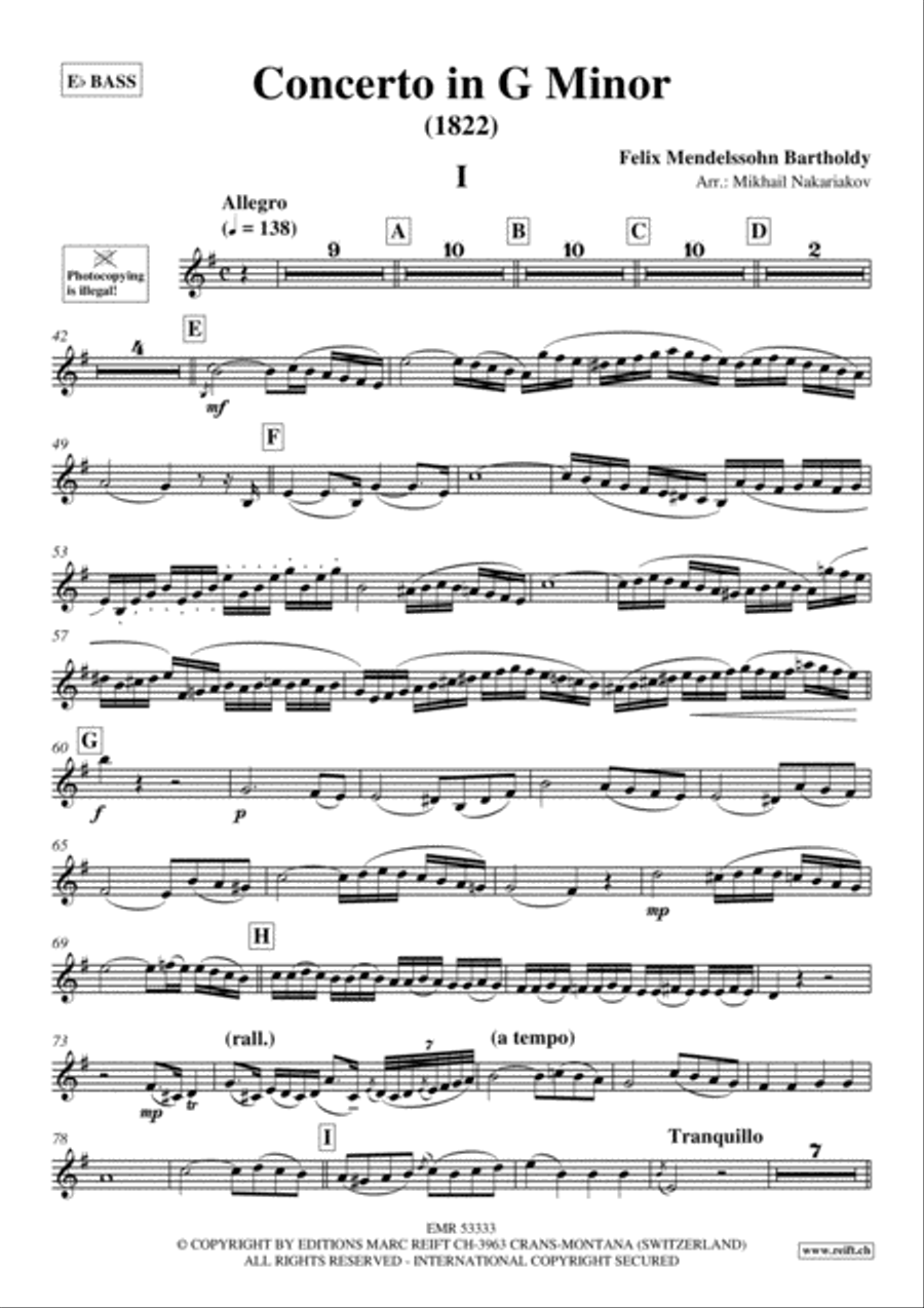 Concerto in G Minor Piano Accompaniment scores gallery preview page 2