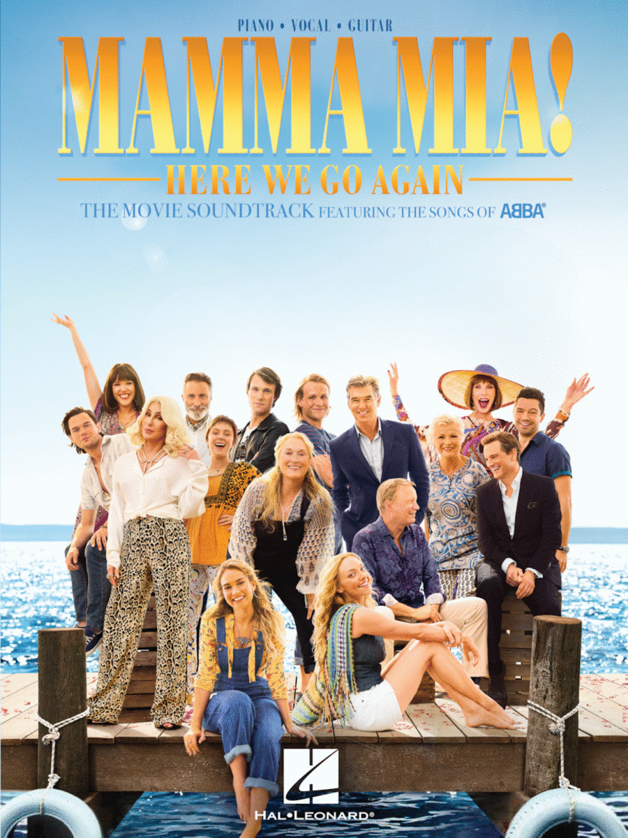 Mamma Mia! – Here We Go Again Piano, Vocal, Guitar scores gallery preview page 1