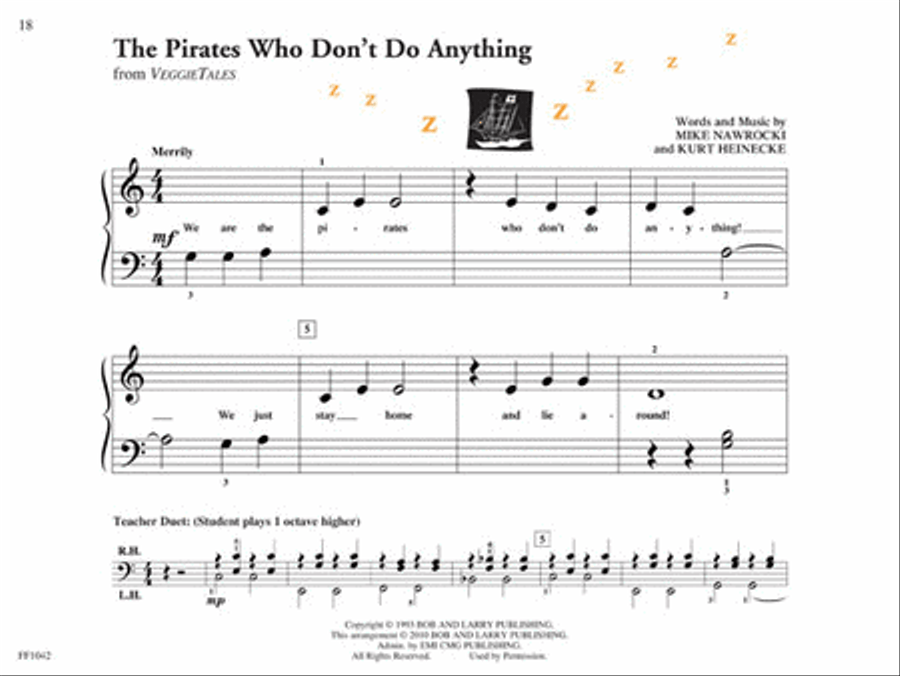 PreTime Piano Popular Piano Method scores gallery preview page 7