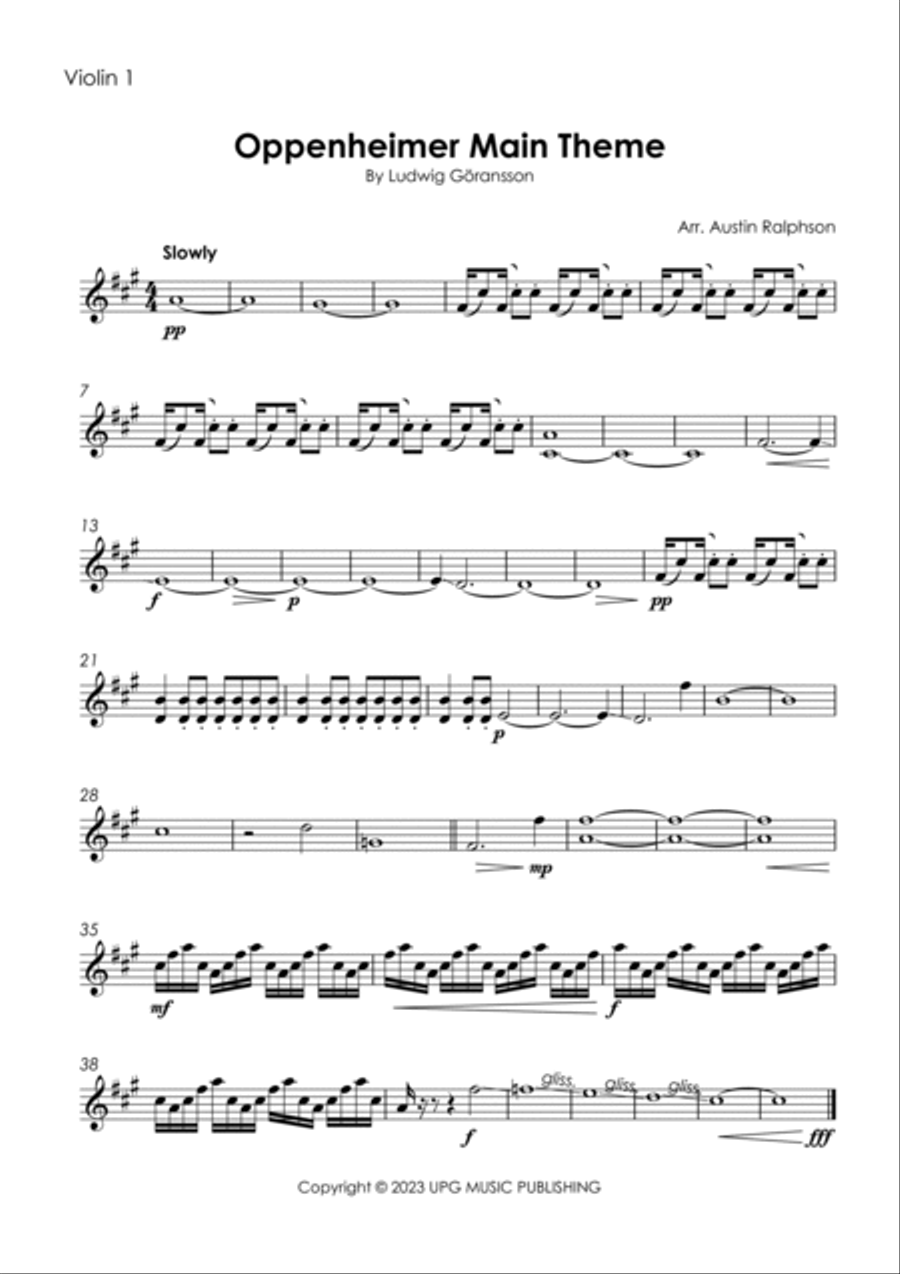 Oppenheimer String Quartet scores gallery preview page 3
