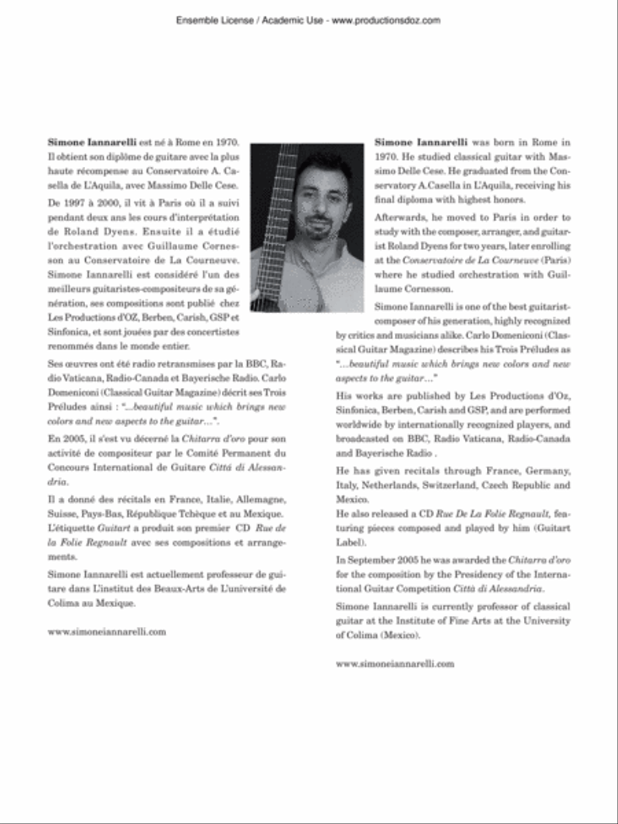 Per Sofia Classical Guitar scores gallery preview page 2