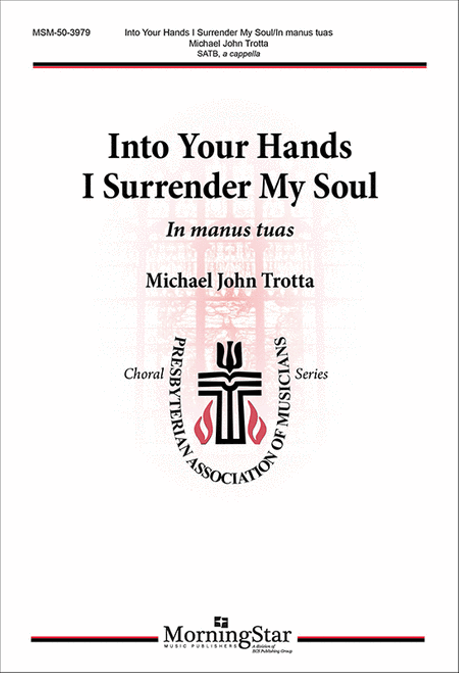 Into Your Hands I Surrender My Soul: In manus tuas 4-Part scores gallery preview page 1
